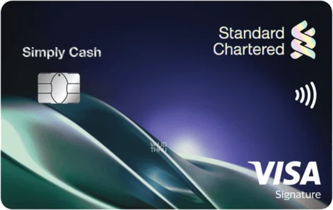 Standard Chartered Simply Cash Visa Card