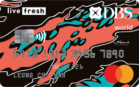 DBS Live Fresh Card